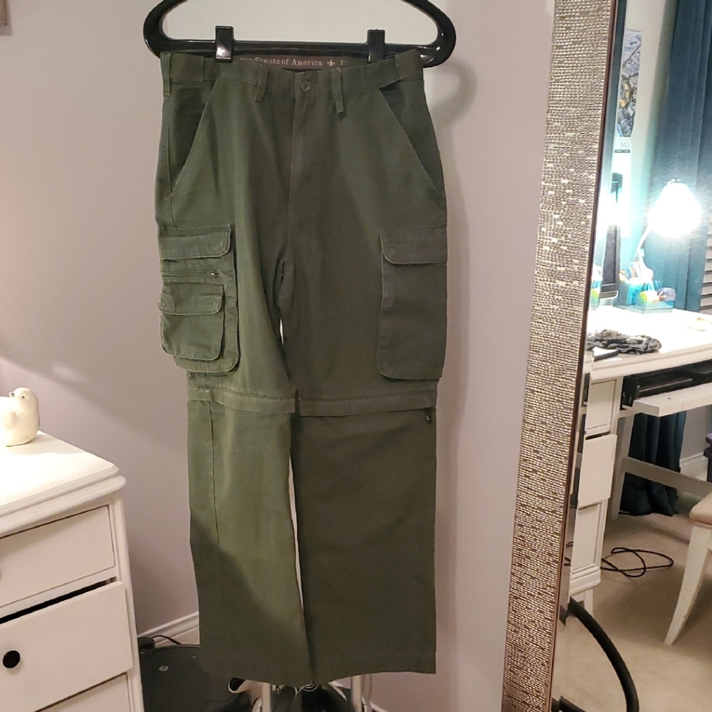 Men's BSA Green Cargo Pants